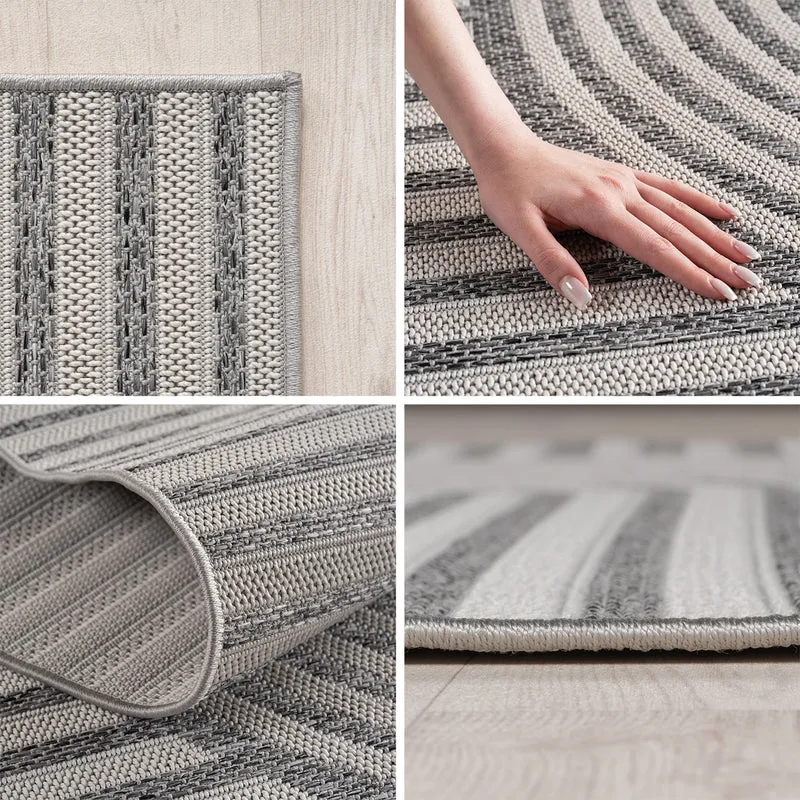 Carpettex Outdoor Teppich Beige Wetterfest UV-beständig Skandi Boho