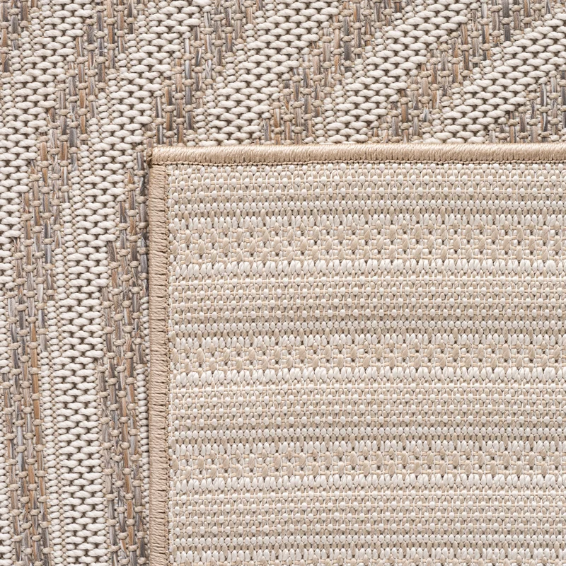 Carpettex Outdoor Teppich Beige Wetterfest UV-beständig Skandi Boho