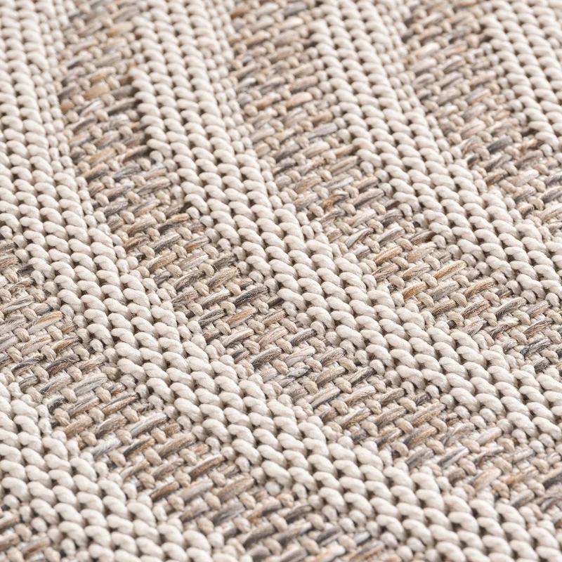 Carpettex Outdoor Teppich Beige Wetterfest UV-beständig Skandi Boho