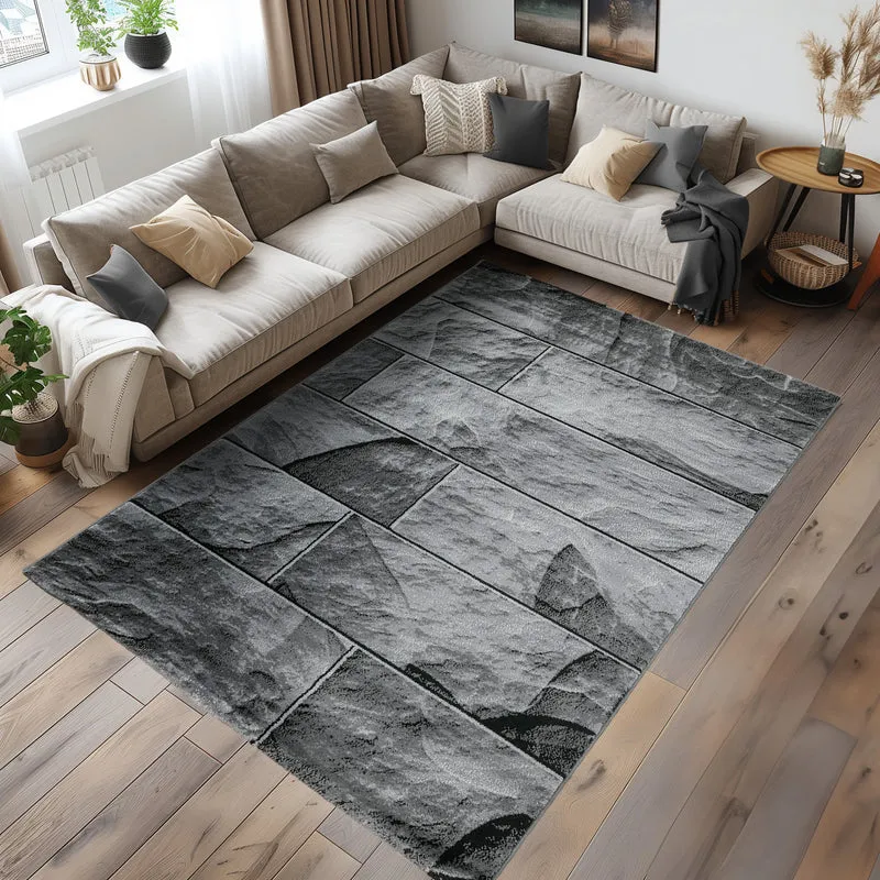 Carpettex Kurzflor Teppich Waschbar Extra Weich Modern