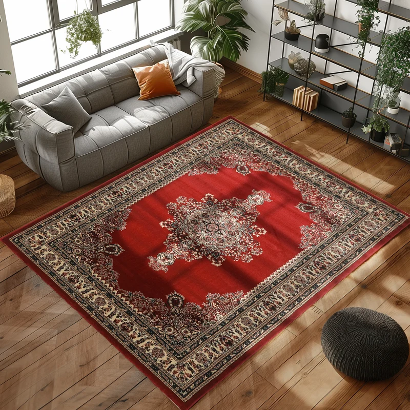 Carpettex Kurzflor Orientteppich Klassisches Muster Pflegeleicht