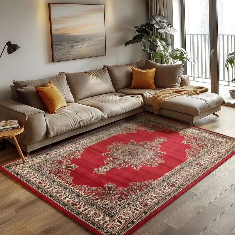 Carpettex Kurzflor Orientteppich Klassisches Muster Pflegeleicht