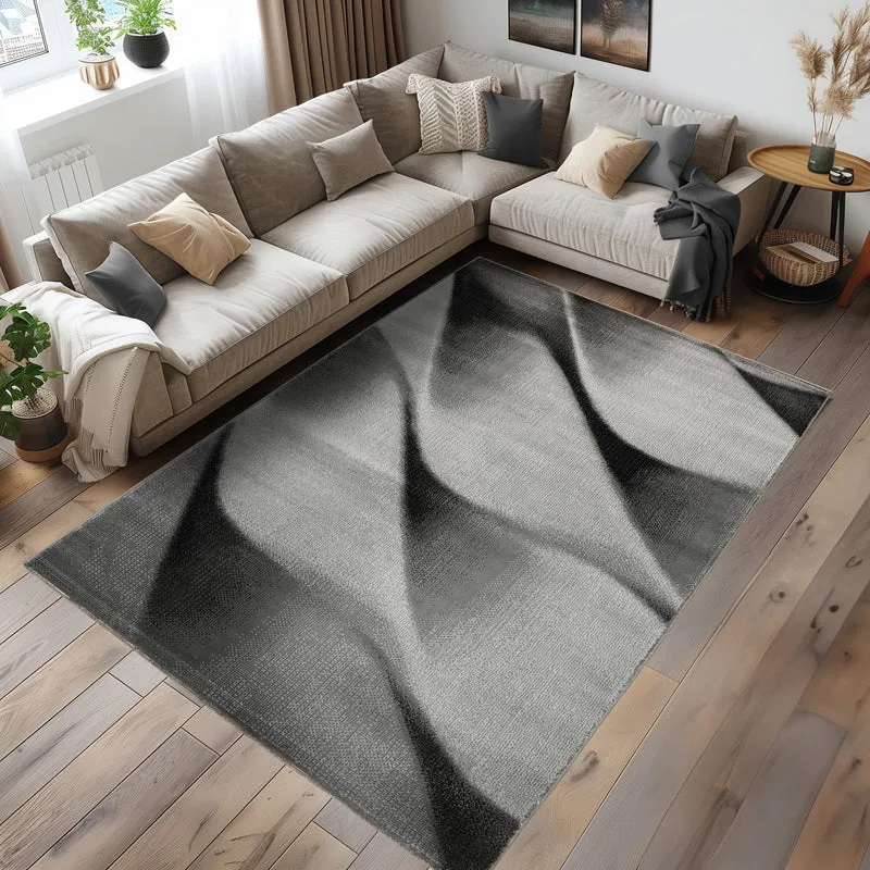 Carpettex Kurzflor Teppich Waschbar Extra Weich Modern