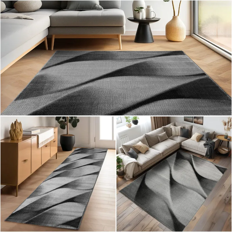 Carpettex Kurzflor Teppich Waschbar Extra Weich Modern
