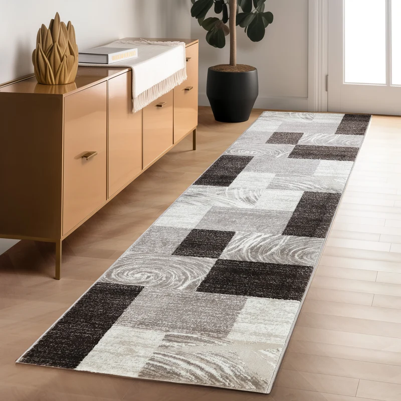 Carpettex Kurzflor Teppich Waschbar Extra Weich Modern