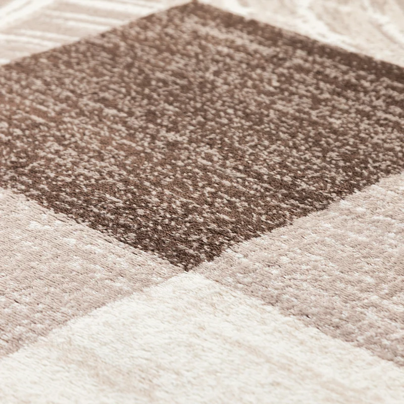 Carpettex Kurzflor Teppich Waschbar Extra Weich Modern