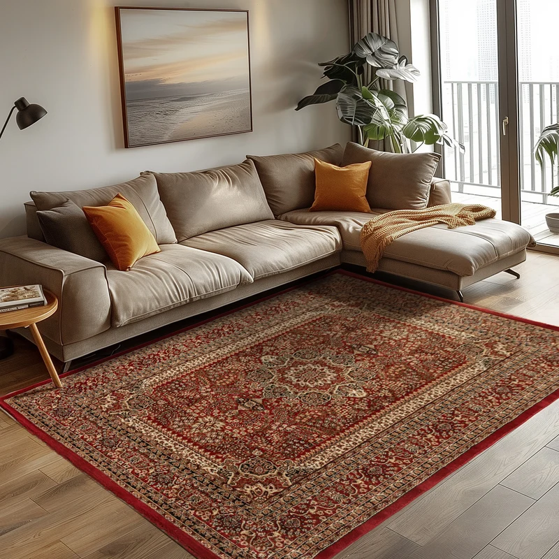 Carpettex Kurzflor Orientteppich Klassisches Muster Pflegeleicht