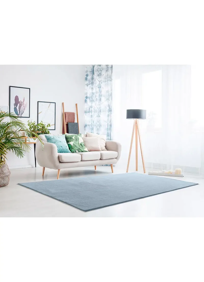 Alfombra a medida Loft Liso Azul