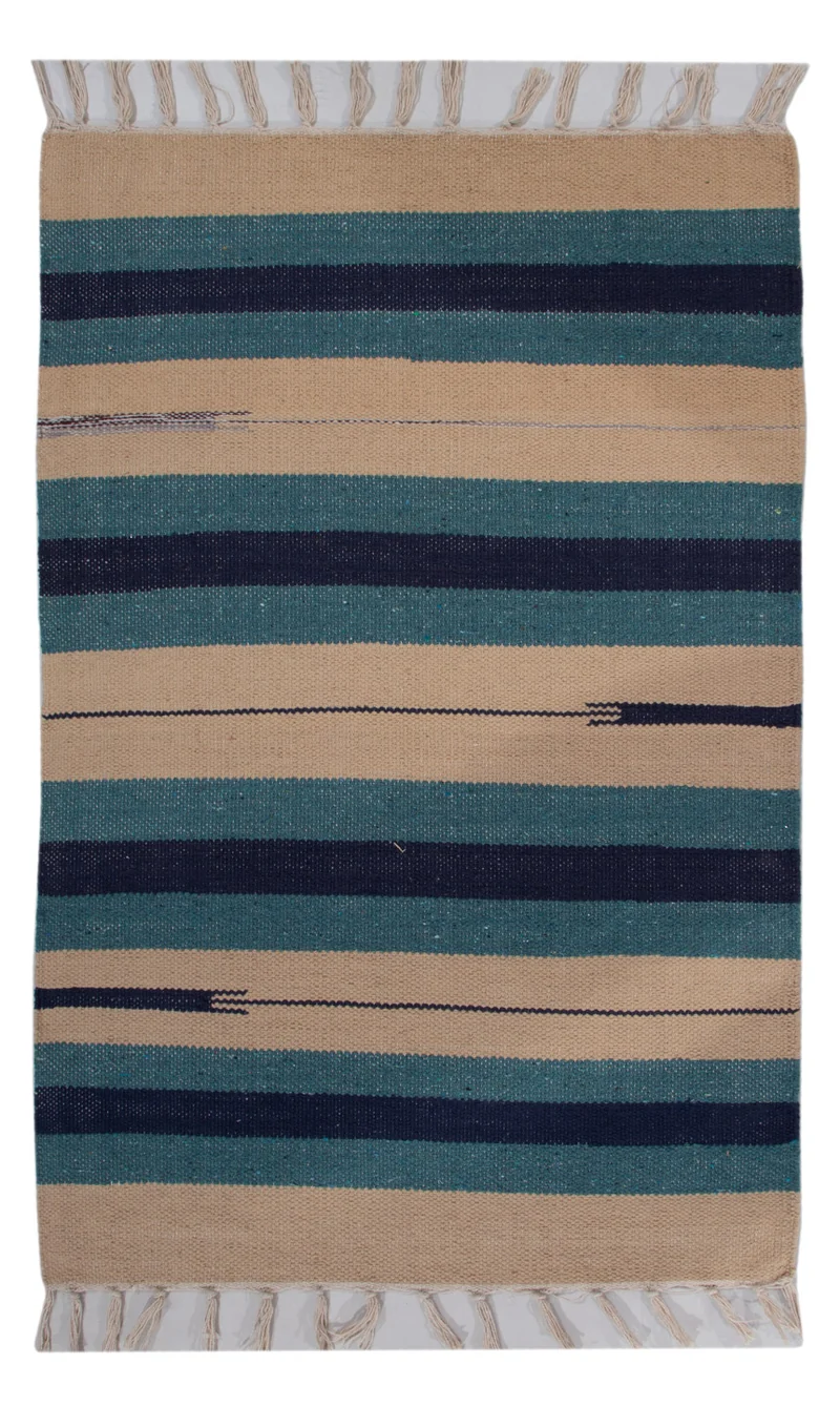 Kelim Modern Teppich 60x90cm - mehrfarbig