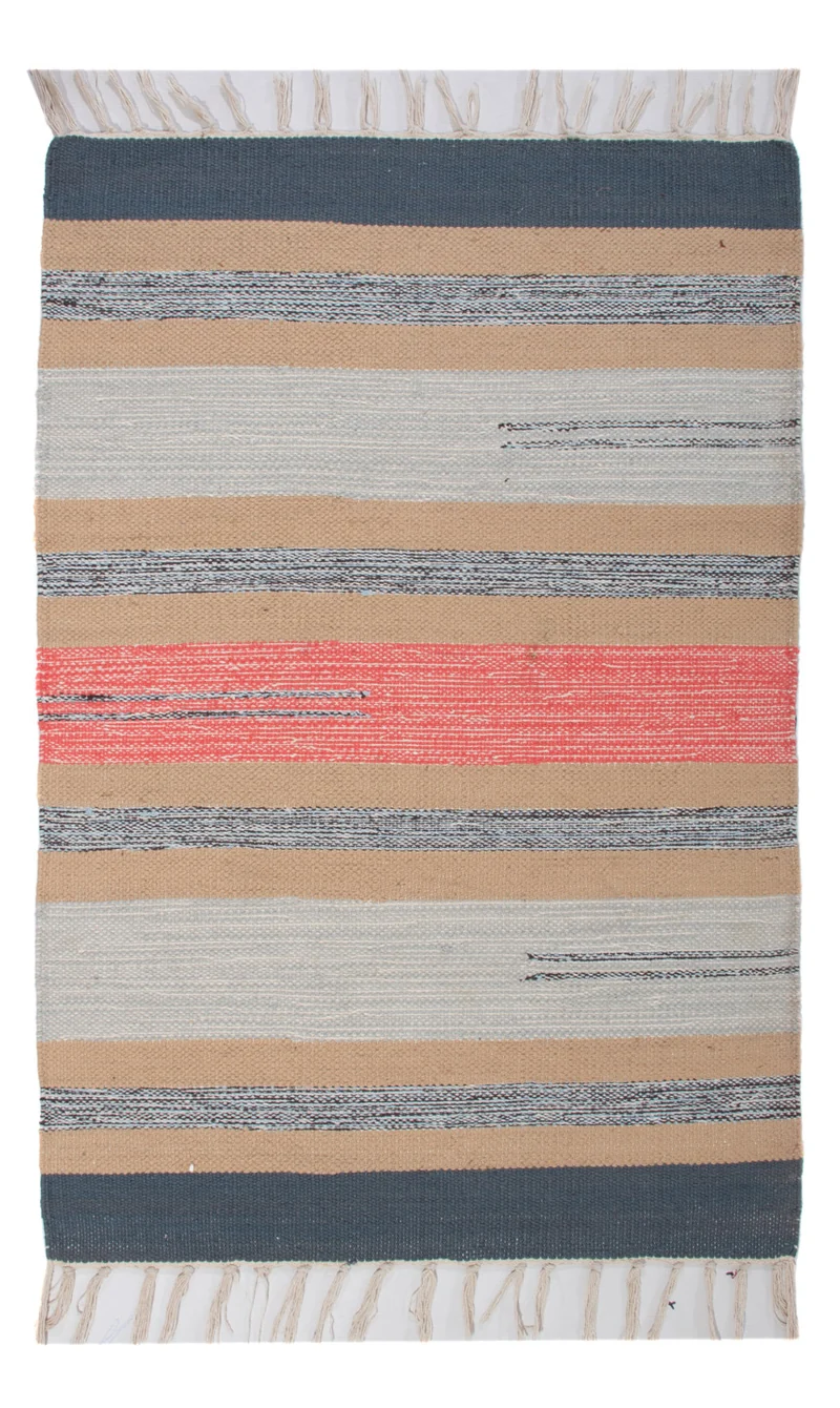 Kelim Modern Teppich 60x90cm - mehrfarbig