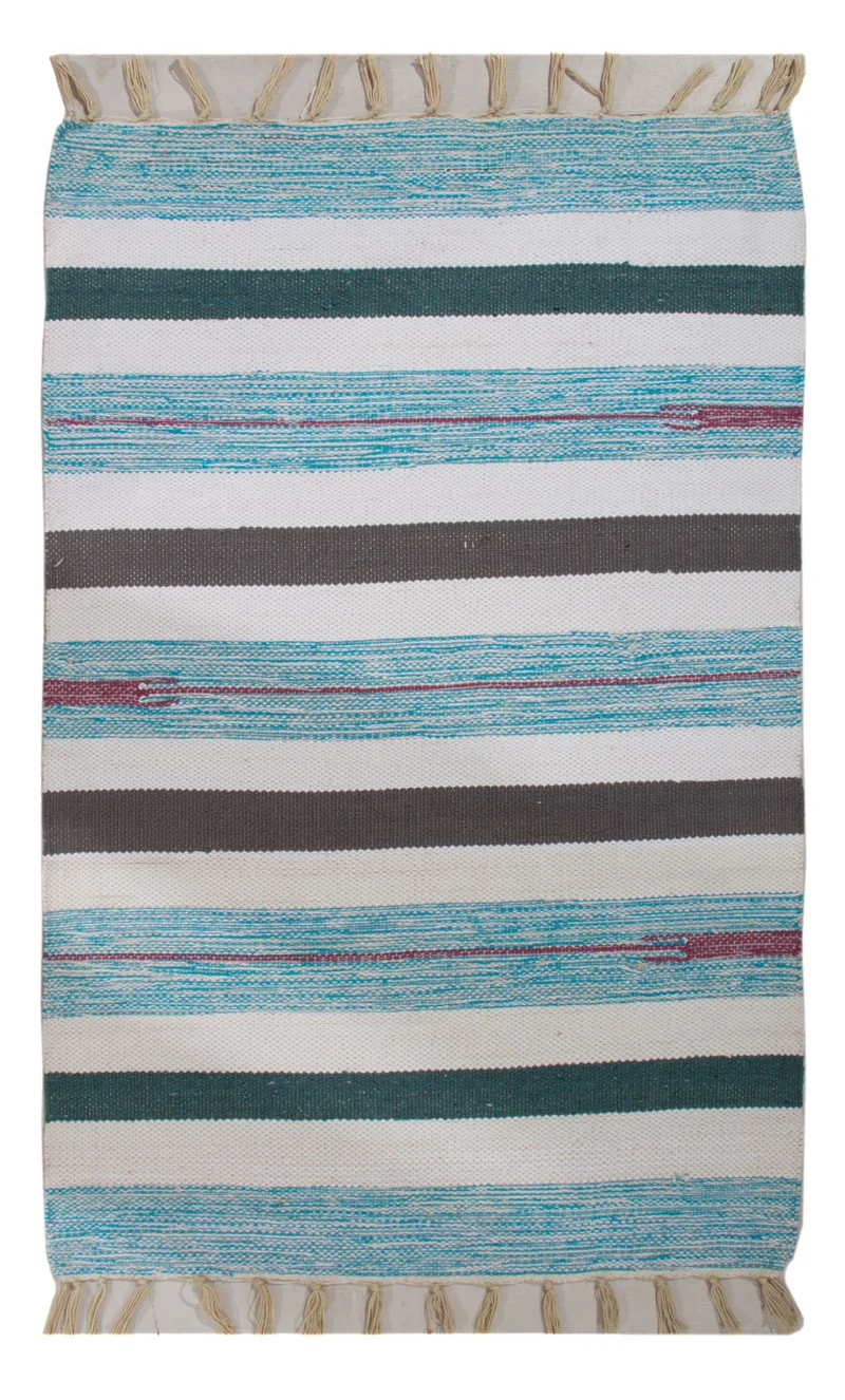 Kelim Modern Teppich 60x90cm - mehrfarbig