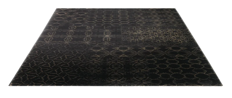 Esprit Teppich 120x180 cm Schwarz "Hamptons"