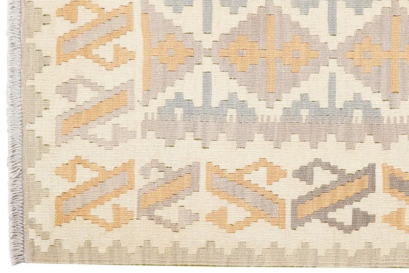 Kelim Gashgai · Handgewebt – Beige, 175x125 cm