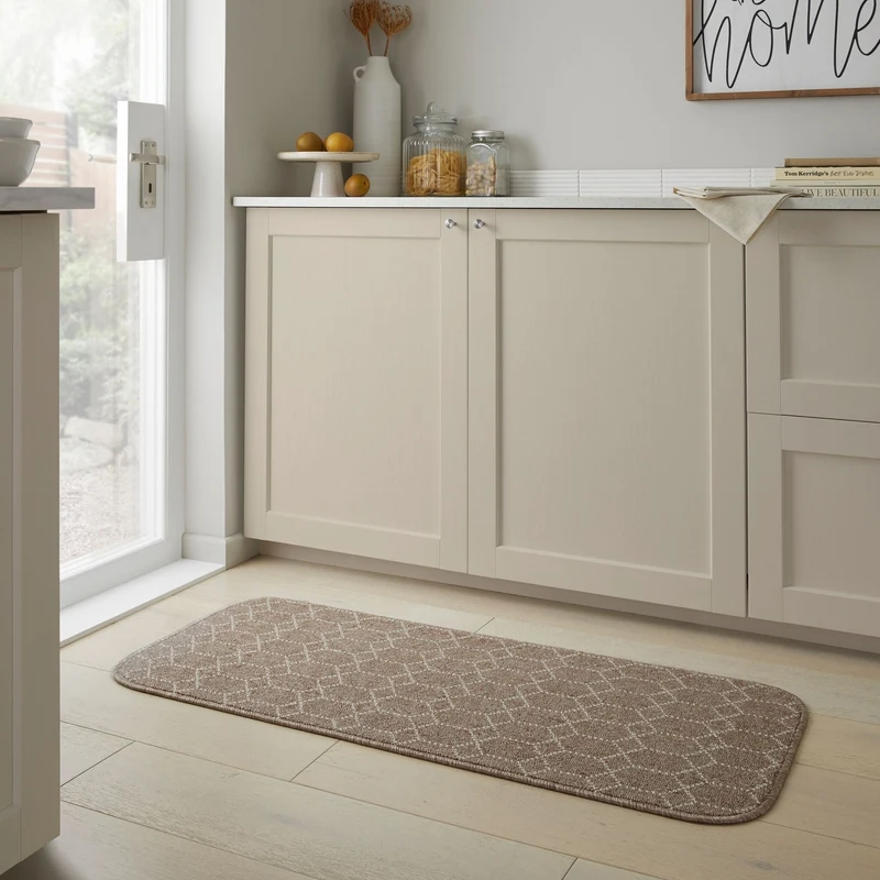 Waschbare Türmatte - Argo Taupe