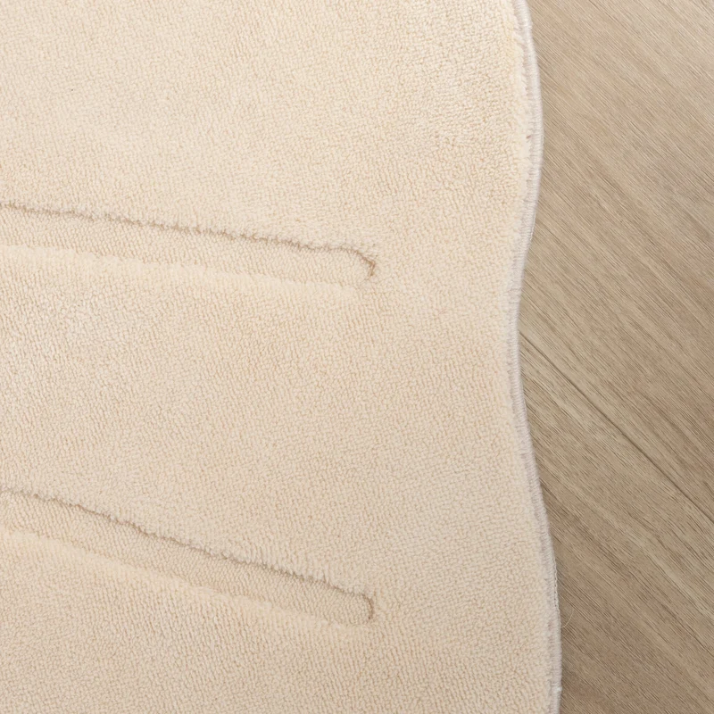 Kinderteppich Waschbar - Coco Muschel Beige