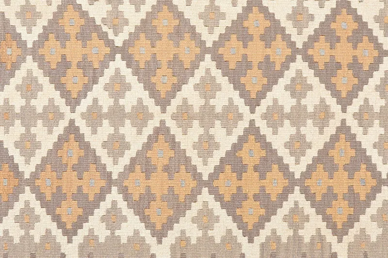 Kelim Gashgai · Handgewebt – Beige, 239x171 cm