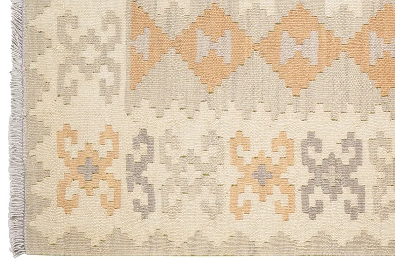 Kelim Gashgai · Handgewebt – Grau, 170x119 cm