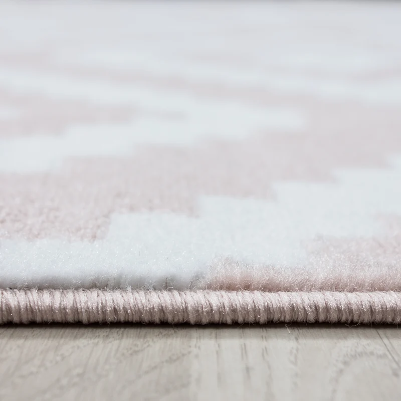 Carpettex Kurzflor Teppich Einfarbig Modern Pflegeleicht Weich