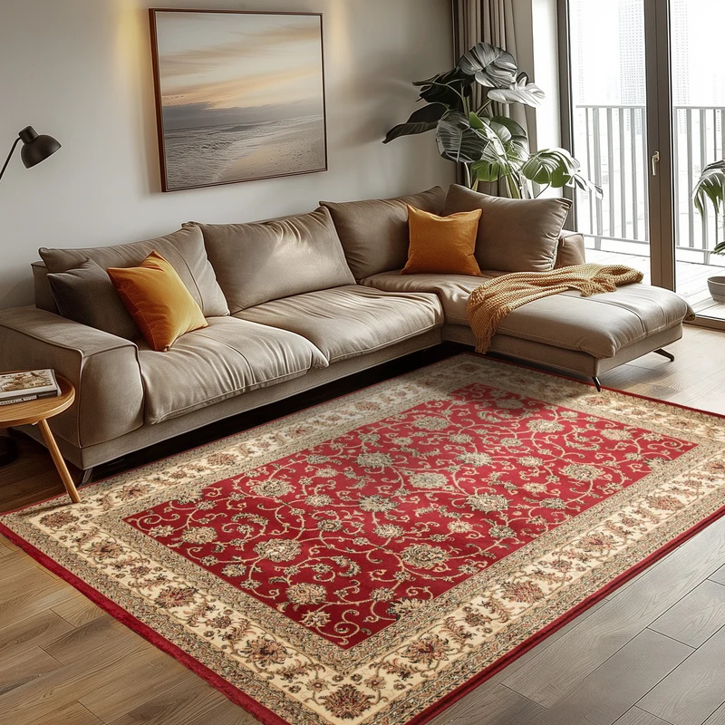 Carpettex Kurzflor Orientteppich Klassisches Muster Pflegeleicht