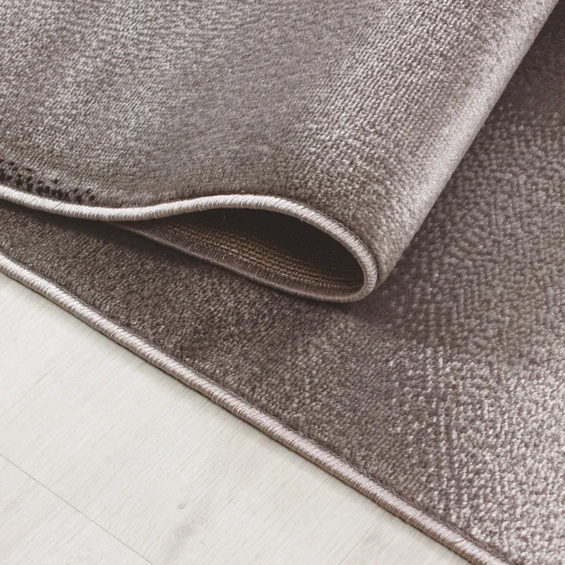 Carpettex Kurzflor Teppich Einfarbig Modern Pflegeleicht Weich