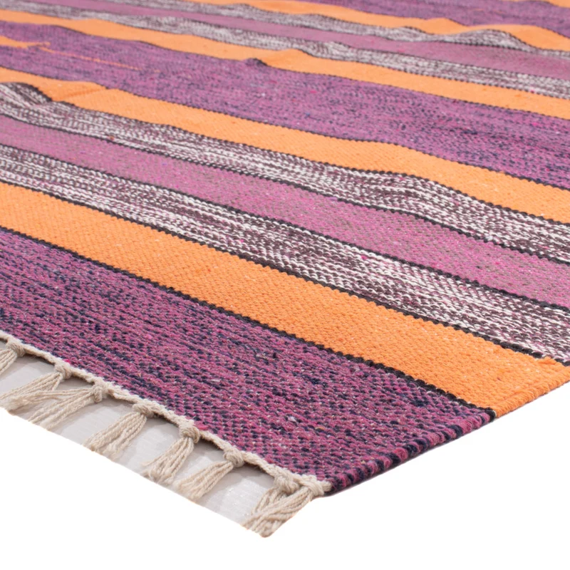 Kelim Modern Teppich 120x180cm - mehrfarbig