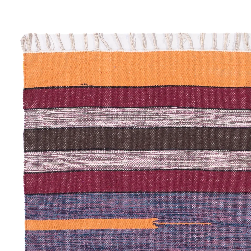 Kelim Modern Teppich 120x180cm - mehrfarbig