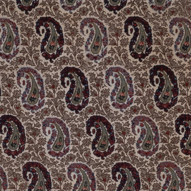 Ghom Teppich 135x203cm - Perserteppich - lachs