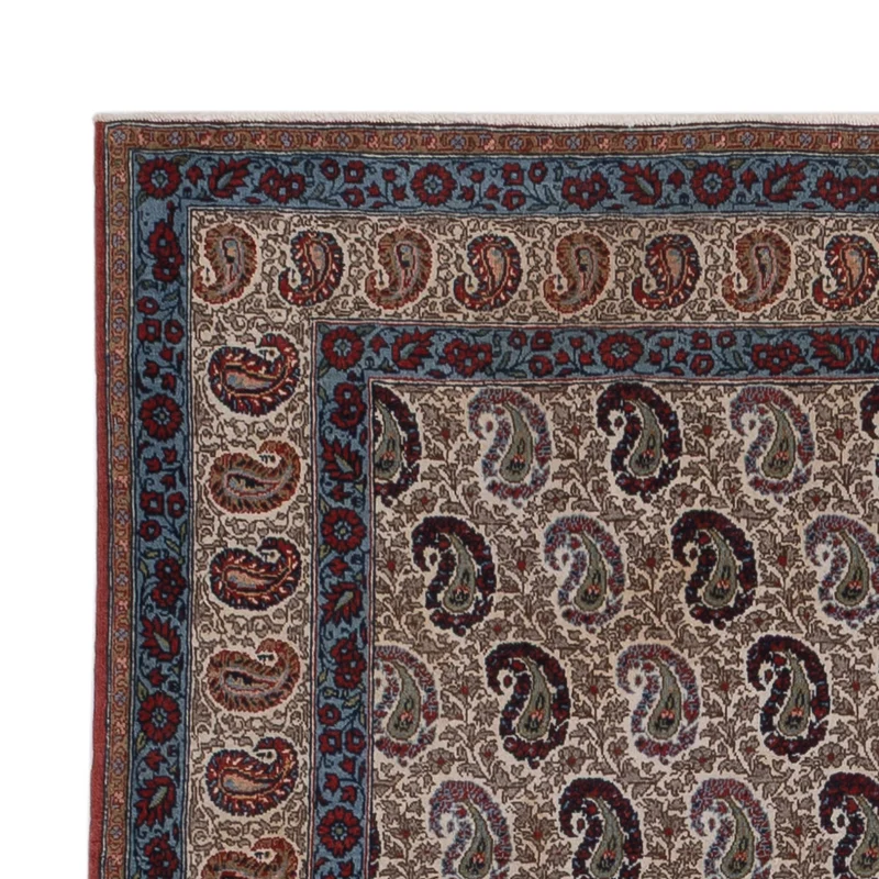 Ghom Teppich 135x203cm - Perserteppich - lachs