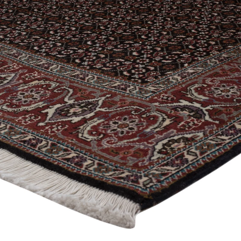 Täbriz Teppich 150x200cm - Perserteppich - dunkelbeige