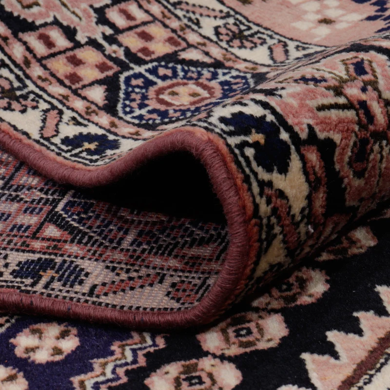 Afshar Sirjan Teppich 152x210cm - Perserteppich - dunkelbeige