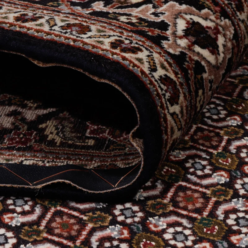Täbriz - 40 Raj Teppich 152x197cm - Perserteppich - dunkelbeige
