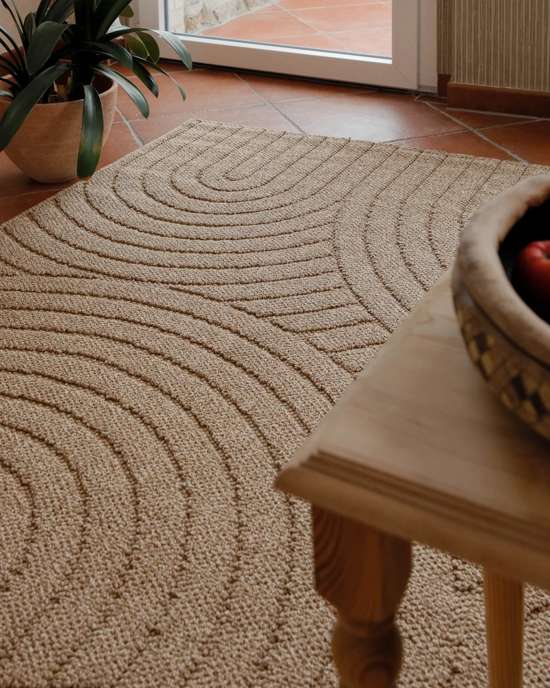 In- & Outdoor Teppich Natur "Monoq" WECONhome