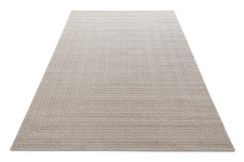 In- & Outdoor Teppich Beige "Layo" WECONhome