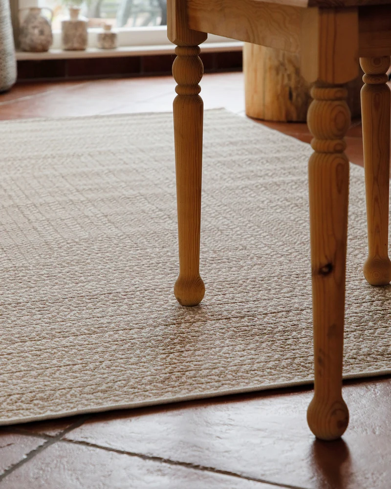 In- & Outdoor Teppich Beige "Layo" WECONhome