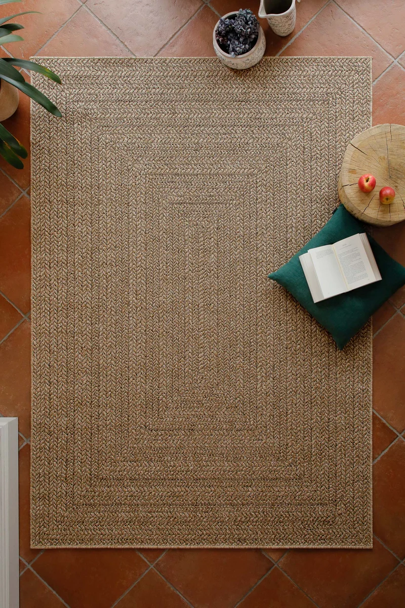 In- & Outdoor Teppich Natur "Layo" WECONhome