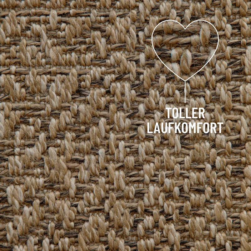In- & Outdoor Teppich Natur "Layo" WECONhome
