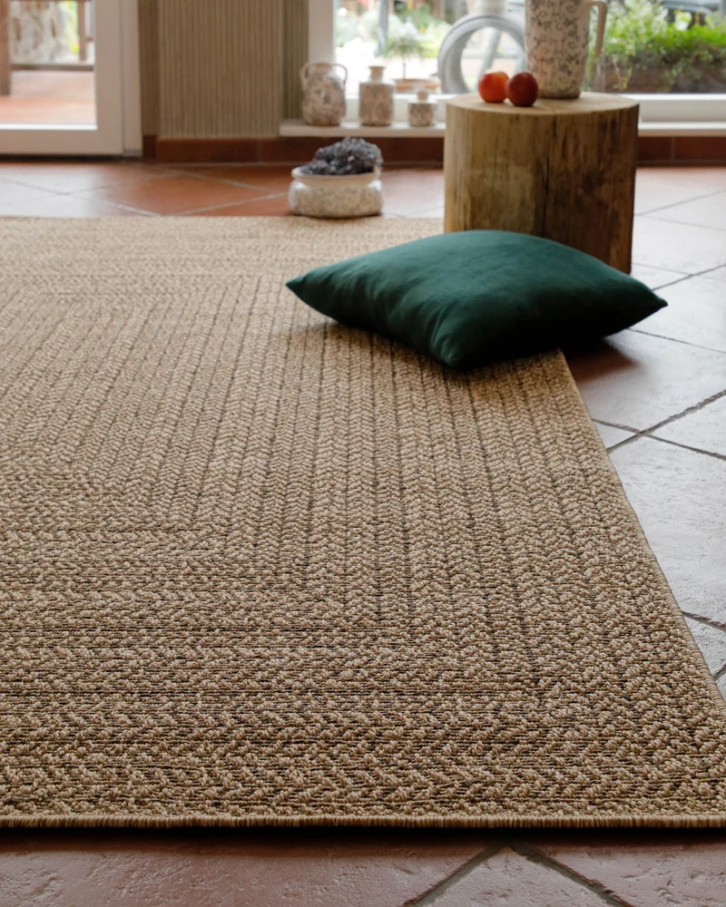 In- & Outdoor Teppich Natur "Layo" WECONhome