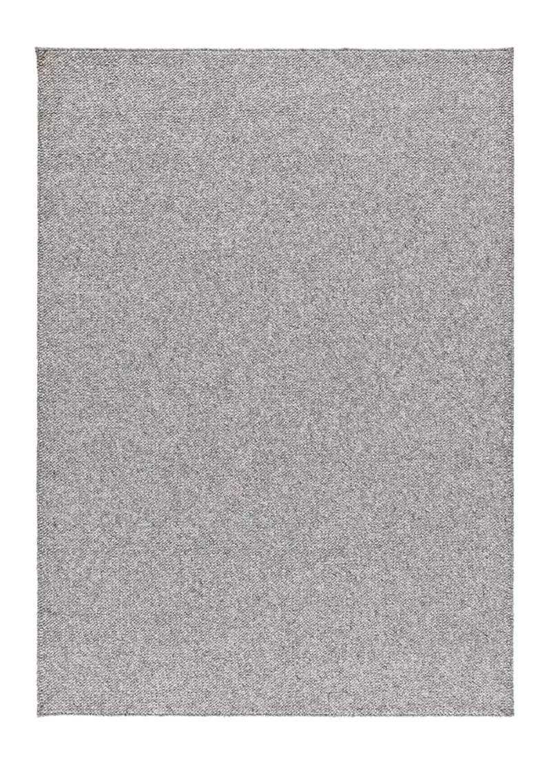 Alfombra lavable tejido en bucle Petra Liso Plata