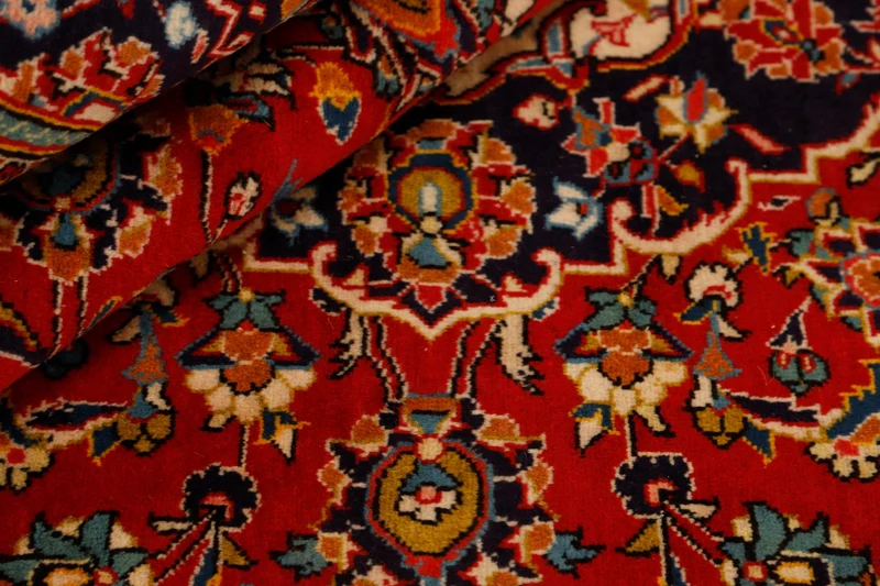 MY-RUG Teppich "Keshan" Zentrales Medaillon, Handgeknüpft
