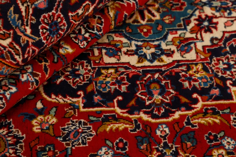 MY-RUG Teppich "Keshan" Zentrales Medaillon, Handgeknüpft