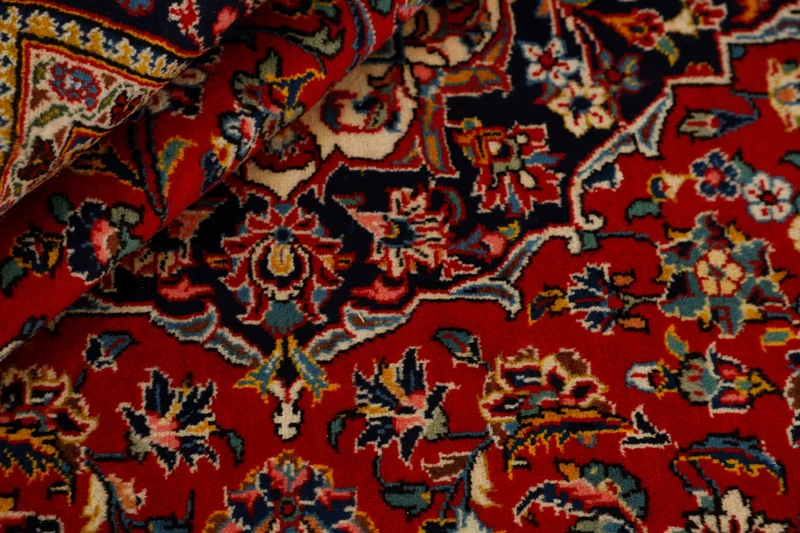MY-RUG Teppich "Keshan" Zentrales Medaillon, Handgeknüpft