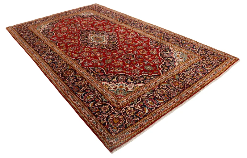 MY-RUG Teppich "Keshan" Zentrales Medaillon, Handgeknüpft