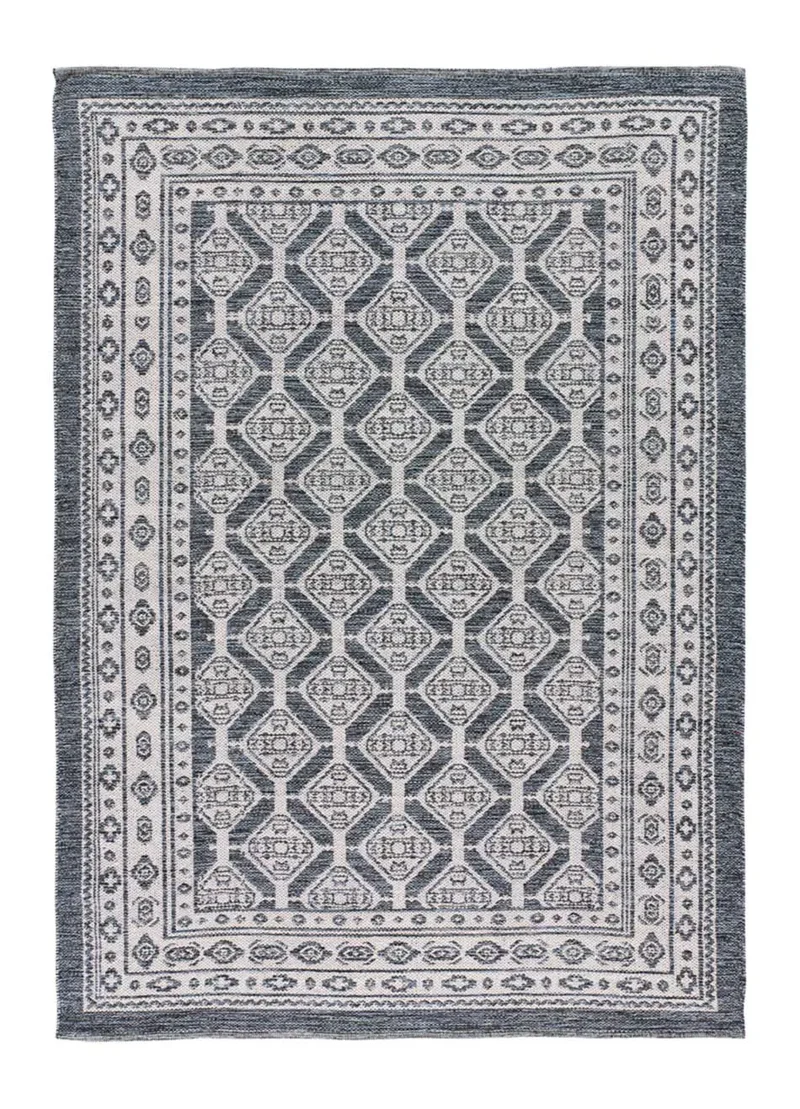 Alfombra kilim Chandia 1089 Azul