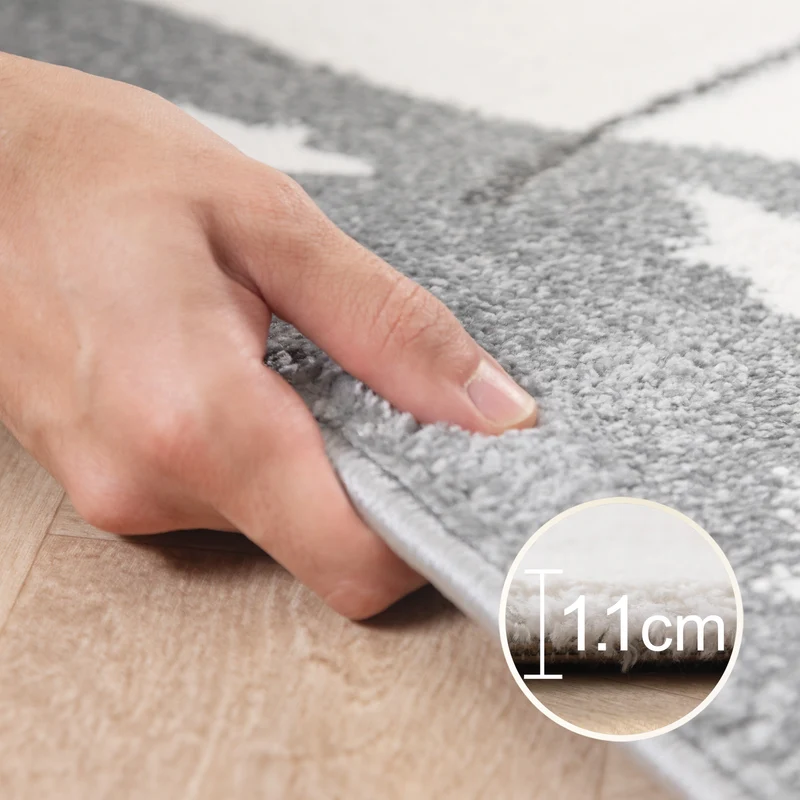 Carpettex Kinderteppich Waschbar Weich Antiallergen Spielteppich
