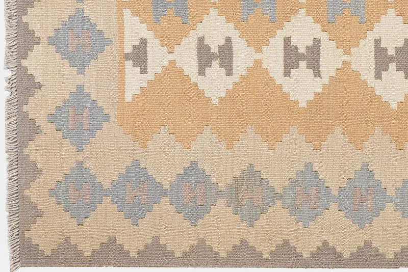 Kelim Gashgai · Handgewebt – Gelb, 171x117 cm