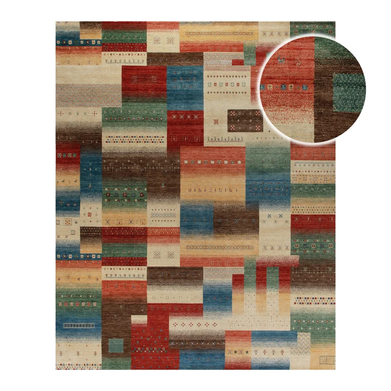 Loribaft Teppich 100 % Schurwolle 245x305 cm