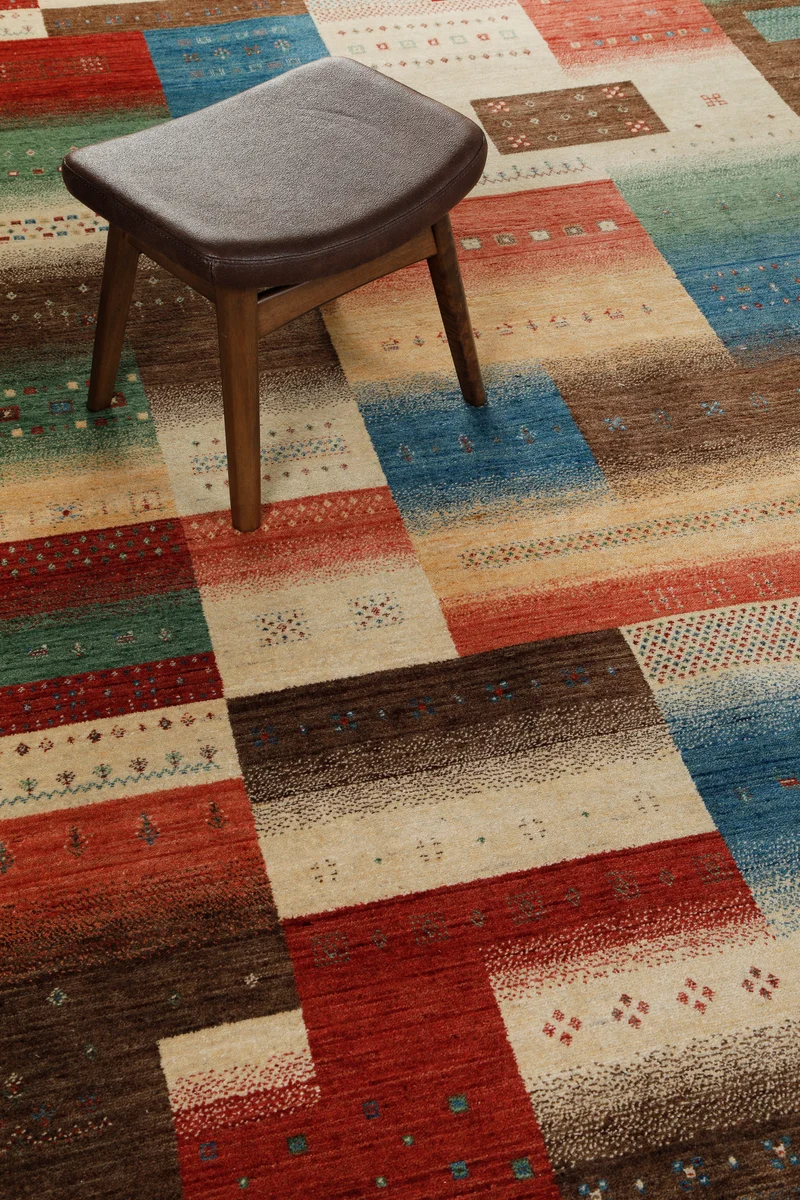Loribaft Teppich 100 % Schurwolle 245x305 cm