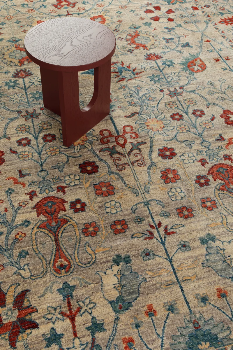 Loribaft Teppich 100 % Schurwolle 245x305 cm