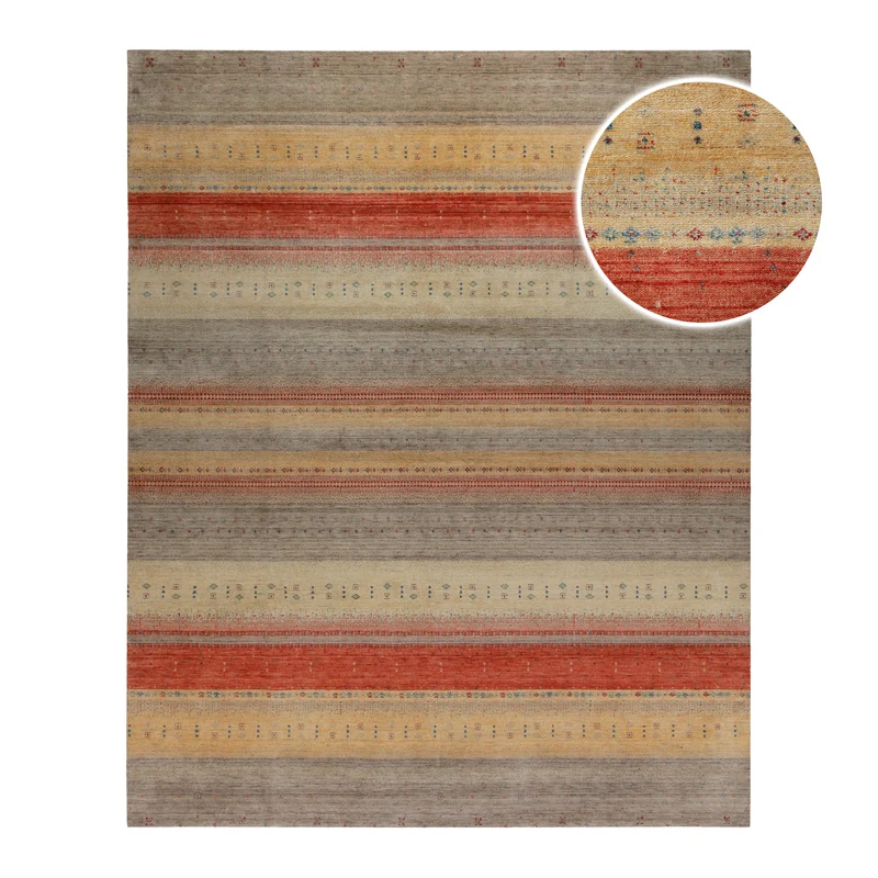 Loribaft Teppich 100 % Schurwolle 245x305 cm