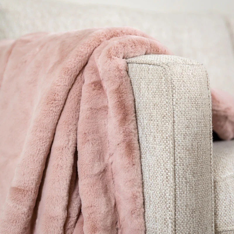 Waschbare Kuscheldecke - Otis Rosa